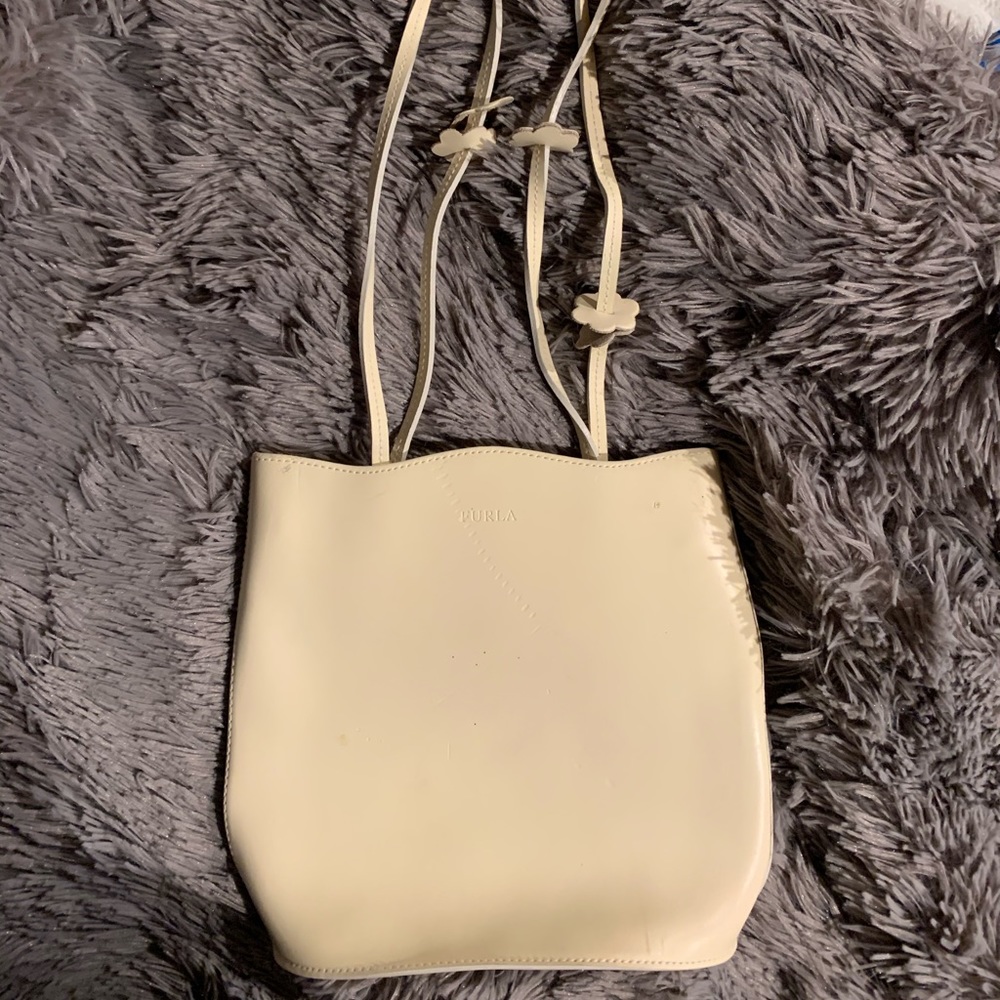 Genuine Leather, Vintage Furla Bucket Bag